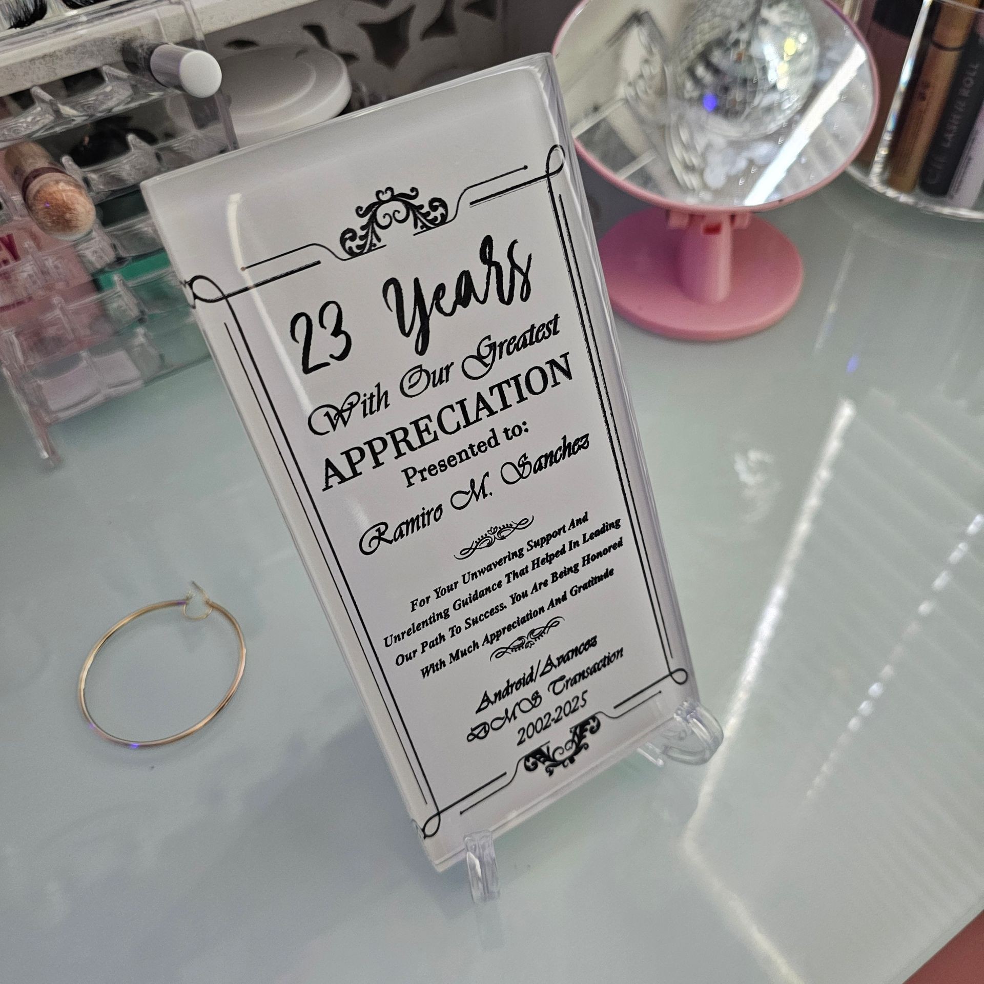 Corporate Gift Engravings